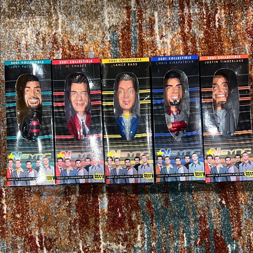 NSYNC Collectible Bobblehead Set (2001)